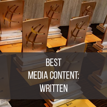 Best Media Content: Written
